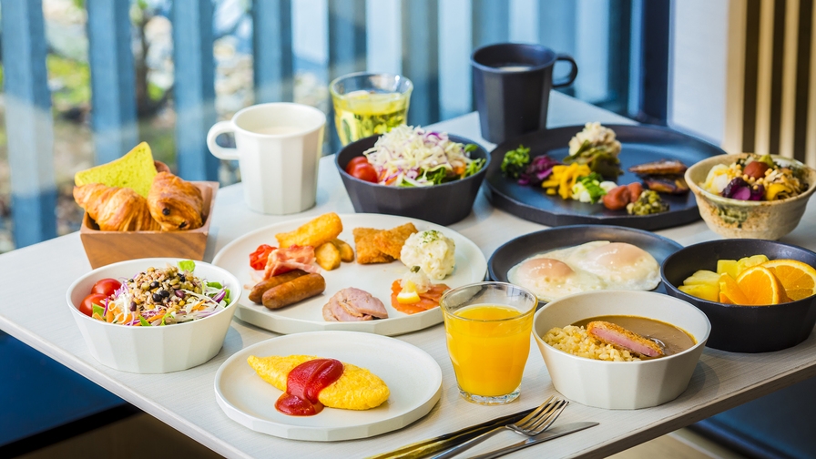 【Simple Stay】朝食付プラン■ゆったり空間で愉しめる！品数豊富な人気の朝食ビュッフェ付き